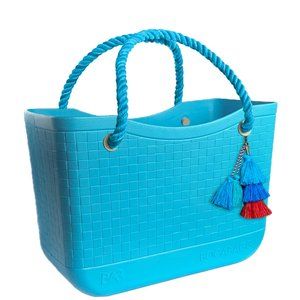 BocaBagg (Aqua) Large EVA Tote Bag-Like Bogg Bag
